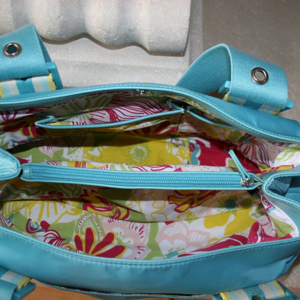 Franco Sarto Blue Nylon Bag - Picture 6 of 16